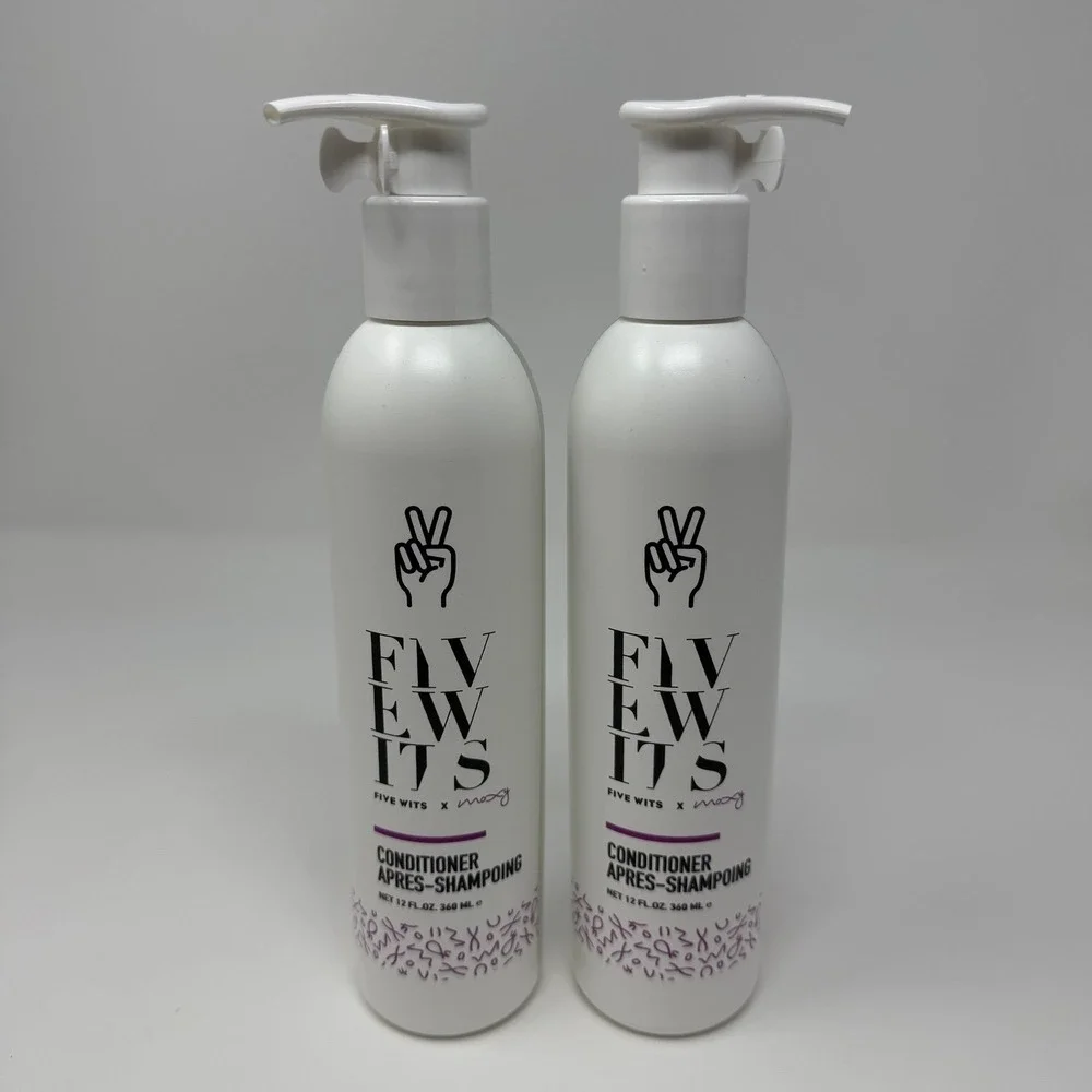 2 bottles Five Wits CONDITIONER Moxy 12oz Cosmopolitan NEW